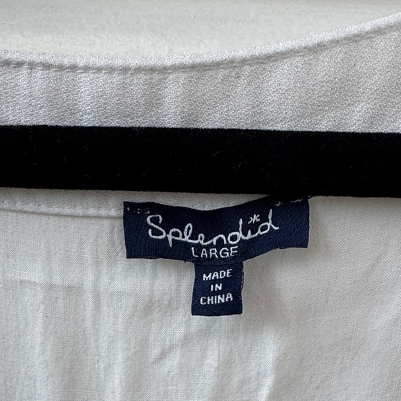 Splendid White Maxi Dress - Picture 2 of 4